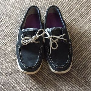 Black Sperry Shoes